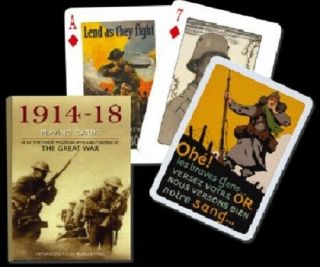 The Great War World War I Playing Cards Deck By Piatnik Austria