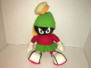 1994 Applause Warner Brothers Looney Tunes 14 " Marvin The Martian Plush Talking