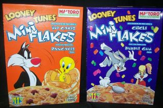 Looney Tunes Cereal Sylvester & Tweety Bugs Bunny & Lola 2005 Mib Mexico Rare