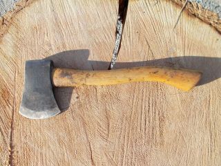Vintage Fulton Tool Co.  1 1/4 Pound Camp Axe Ax Hatchet With Handle