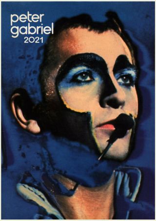 2021 Wall Calendar [12 Pages A4] The Genesis / Peter Gabriel Photo Poster 1357