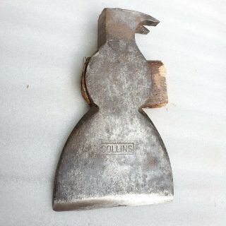 Vintage Collins Carpenters Claw Axe Hatchet Hammer.  6 5/8 " Long,  1 Lb 11 Oz.