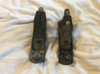 Vintage Stanley Handyman Wood Plane Made In Usa Plus Another Old Plane.