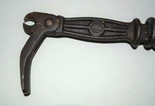 Old Vintage Bridgeport No 20 Slide Hammer Nail Puller Bridgeport Hardware 3