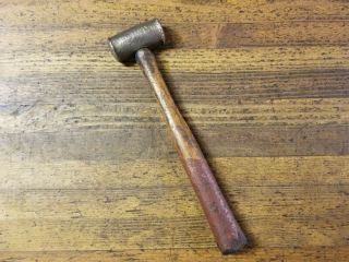 Antique Tools Brass Beryllium Hammer • Vintage Machinist Anvil Hammer 2lbs.  ☆usa