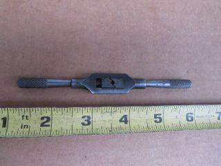 Vintage Card No.  0 Tap Wrench 5  Long Machinist Tool Maker Jewelry