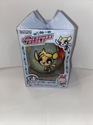 The Powerpuff Girls Bubbles Holiday Vintage Ornament Christmas Collectible
