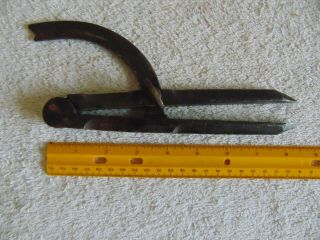 Vintage Large 12” Blacksmith Divider Compass Calipers Machinists Tool