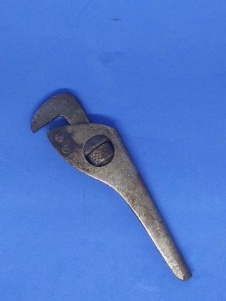 Vintage Pipe Wrench Swivel Multi Tool