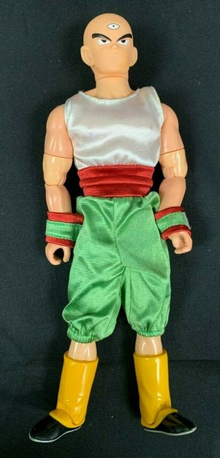 2000 Irwin Toy Dragon Ball Z Tien Action Figure W/fabric Clothing