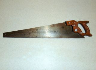 Vintage Disston No.  D - 23 Crosscut Hand Saw - 8 Ppi - Inv318