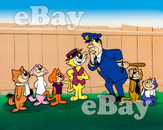 Rare Top Cat Cartoon Color Tv Photo Hanna Barbera Studios Benny Choo Choo Brain