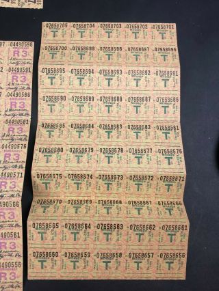 WW2 Milage Coupons Ration Tickets Heavener Montgomeryville PA 2