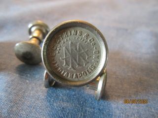 E.  C.  Atkins Hand Saw Medallion W/screws (d)