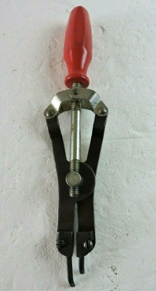 K - D No.  2012 Red Handle Snap Ring Pliers Install Retract Tool Vintage 3