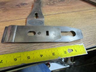 Vintage Plane Craftsman 1 3/4 " W Cutter 7 1/4 " L & Chip Breaker Blade Part Wood