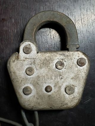 Vintage Keline Lock and Key 3