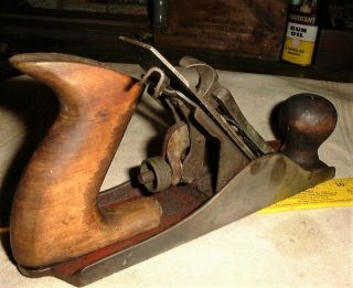 Vintage Simmons KK No.  3 or 4 PLANE wood tool hand Keen Kutter 3
