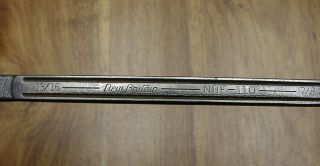 Antique Britain NDF - 110 Offset 12 Pt.  Box End Wrench,  13/16 