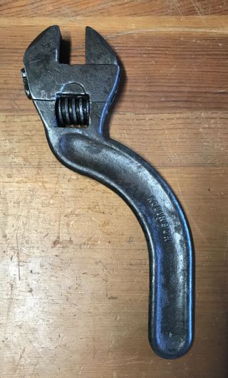 Vintage Robinson Adjustable 10 Inch Collectible Wrench