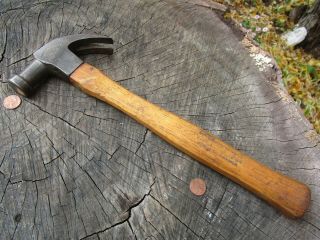 Vintage Shapleigh Hardware Diamond Edge Carpenter Claw Hammer Van Camp Handle