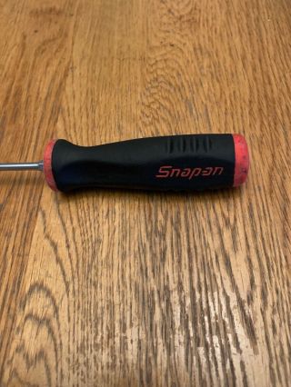 SNAP - ON TOOLS - 1 Phillips Tip Screwdriver,  Red/Black Handle Screwdriver 2