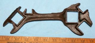 OLD ANTIQUE VINTAGE 148 SYRACUSE DEERE CHILLED PLOW IMPLEMENT WRENCH TOOL 2