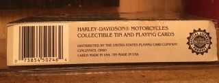 Harley Davidson Historical Motorcycle Playing Cards 1997 - 3