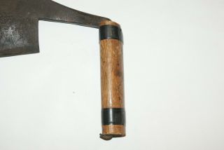 Rare Vintage Antique 4 7/8” Blade Carving Carpenters Timber Draw Knife Bark 3