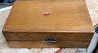 Vintage Dremel No.  2 Moto - Tool W/ Bits & Wood Box - 3
