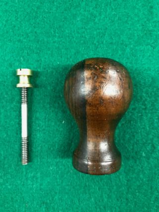 STANLEY Tall Rosewood Front Knob for Large Size Planes with Hardware 2