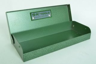 S - K Tools Green Metal Box Case 7 "