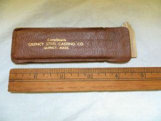 Vintage The Executive Pocket Chum Sliding Caliper Machinists Tool - MADE IN USA 2