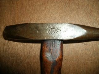 V328 Antique Oak Leaf Tack Hammer