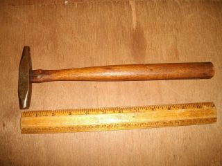 V328 Antique OAK LEAF Tack Hammer 2