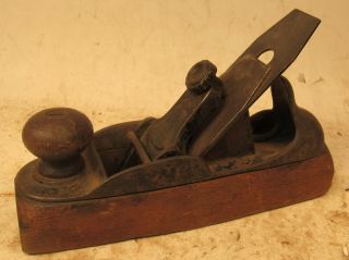 STANLEY 122 LIBERTY BELL PLANE - THE SOLE HAS A CHUNK MISSING OUT OF IT 3
