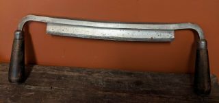 Vintage Unmarked 10 " Draw Knife Tool
