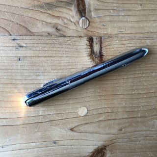 2 Vtg Ray - O - Vac Penlight Pen Lights Pocket Flashlight Chrome 1 Antique 2