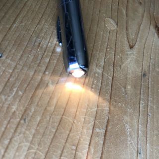 2 Vtg Ray - O - Vac Penlight Pen Lights Pocket Flashlight Chrome 1 Antique 3