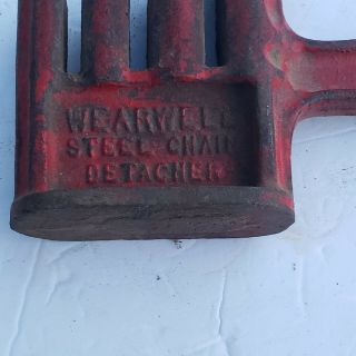 Wearwell Steel Chain & Roller Detacher 3