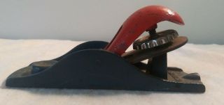 Vintage Stanley 6 - 1/2 " Made In Usa Smooth Bottom Wood Plane