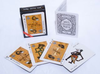 Playing Card With Java Wayang Kulit,  Cultures & Ethnicities,  Modern (1970 - Now)