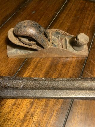 Vintage Wood Tools Draw Knife And Plane 2