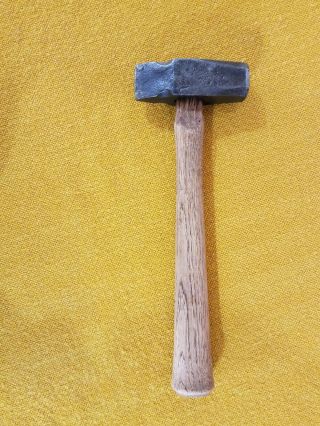 Straight Peen Blacksmith Hammer 2