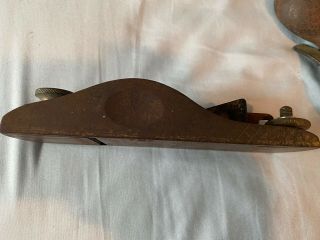 Vintage Winchester Low Angle Block Wood Plane No.  3085 All Metal 2