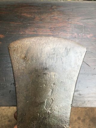 Vintage 4 Lb 190 X 120 Mm Axe Old Tool