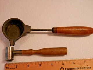 Reloading Ladle Lead Bullet Making Mold Ladle & Shot Measuring Tool " Bgi Co.  1890