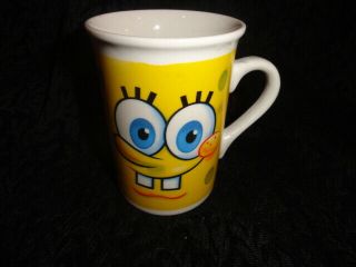Spongebob Square Pants Coffee Mug Cup Tea Viacom Sponge Bob 2011