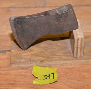 Collectible Early Axe Head Trade Embossed Vintage Blacksmith Trapping Tool 347