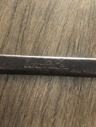Vintage UTICA LocRite Box End Wrench 1/4 